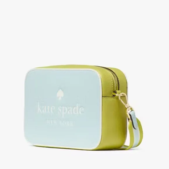 Kate Spade Oh Snap Colorblock Mini Camera Bag, Blue Glow Multi